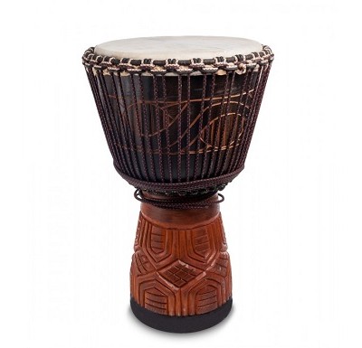 Барабан джембе "Африканские узоры"