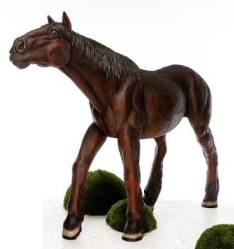 Декоративная садовая фигурка "Гнедая" Декоративная садовая фигурка "Гнедая"