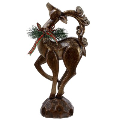 Фигурка декоративная "Олень", L23 W12 H45 см