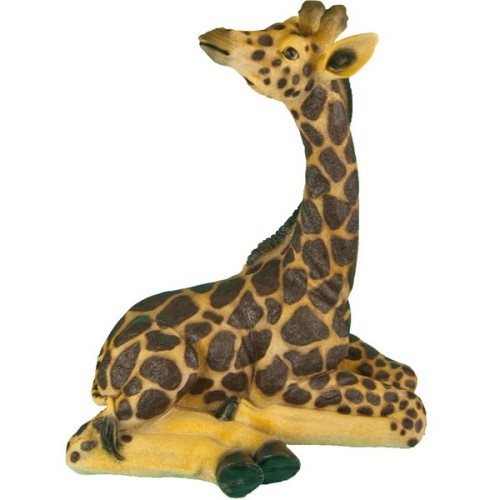 Декоративная садовая фигурка "Отдыхающий жираф"