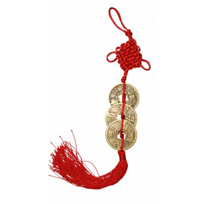 Подвеска декоративная "Три монеты" 5 шт.