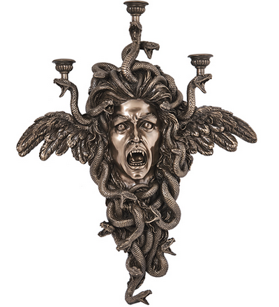 Подсвечник настенный «Медуза Горгона»   
