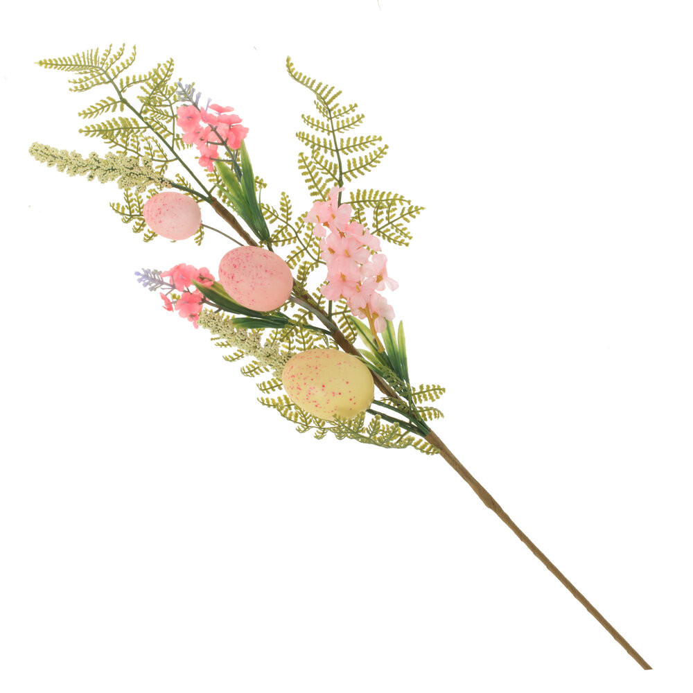 Ветка искусственная "Пасхальная", L20 W6 H58 см, 2в.