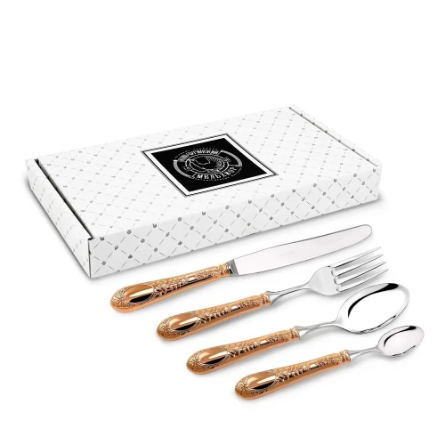 Набор столовый "Фамильный" медный с чернением Эгоист