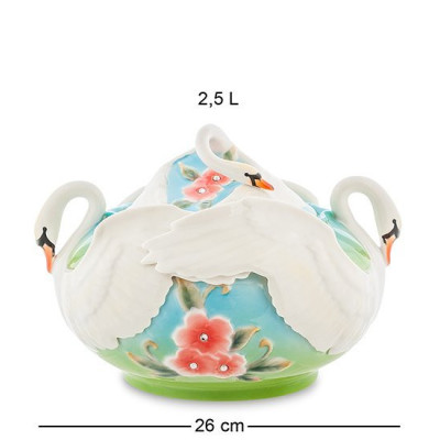 FM-76/12 Супница "Лебеди" (Pavone)