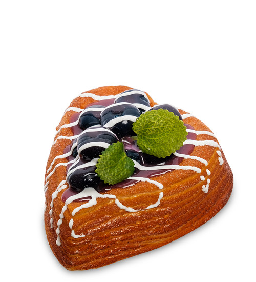 QS-29/2 Пирожное "Ягодный бисквит" (имитация, магнит)