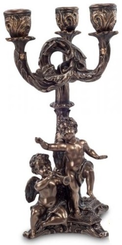 Канделябр "Ангелочки-музыканты" Канделябр "Ангелочки-музыканты"