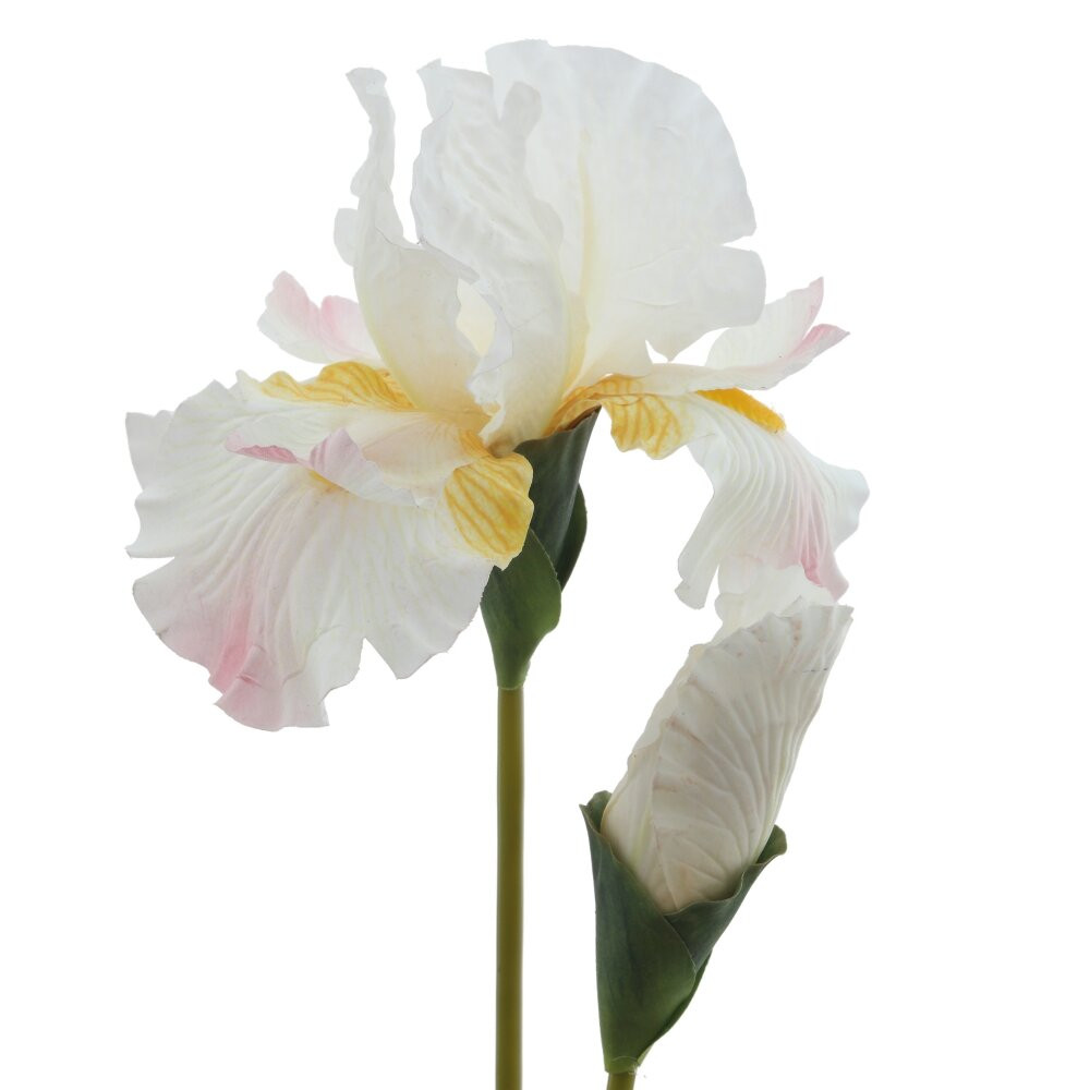 Цветок искусственный "Ирис" (Real Touch), L18 W18 H93 см Цветок искусственный "Ирис" (Real Touch), L18 W18 H93 см