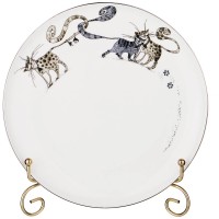 Тарелка закусочная "Котики" 21см.
