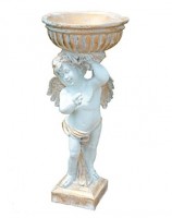 Интерьерная статуэтка "Ангелок с вазой"   