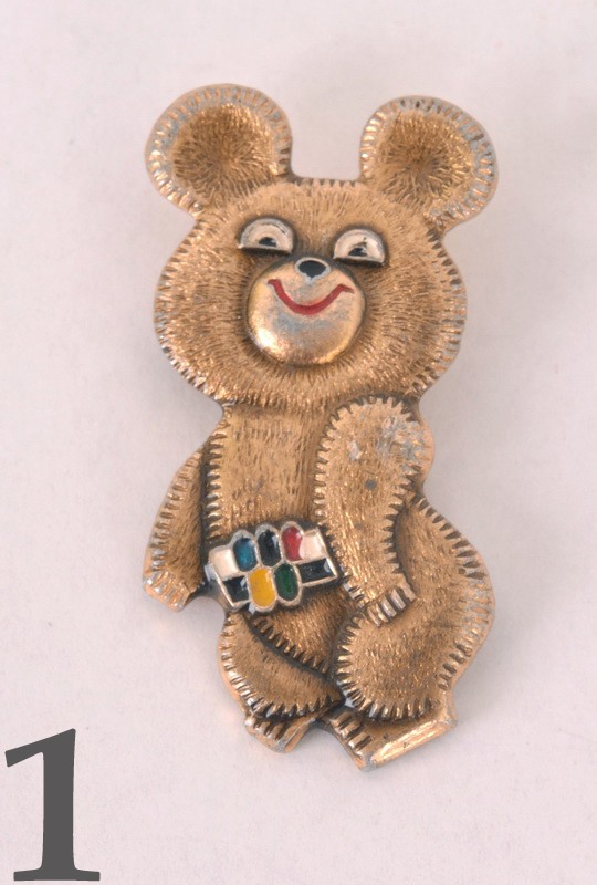 Олимпийский мишка 1980 картинки игрушка