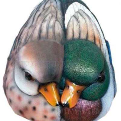 Декоративный камень "Утята"