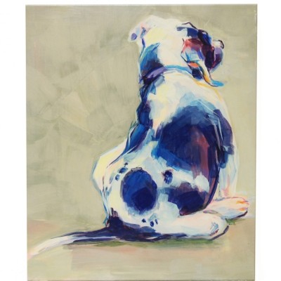 Картина "Щенок"h60,5 L50,5 w3,5 см