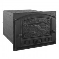 Духовка печная "Домик в деревне"