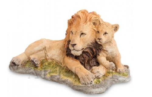 Статуэтка "Лев и львенок"