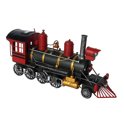 Модель старинного паровоза "Леон"