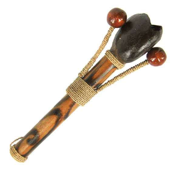 Тектек перкуссия, кокос, дерево 25см