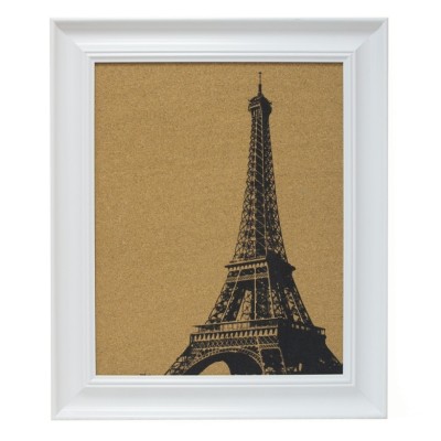 Картина "Эйфелева башня" h64 L54 w2см /Принт на пробке /
