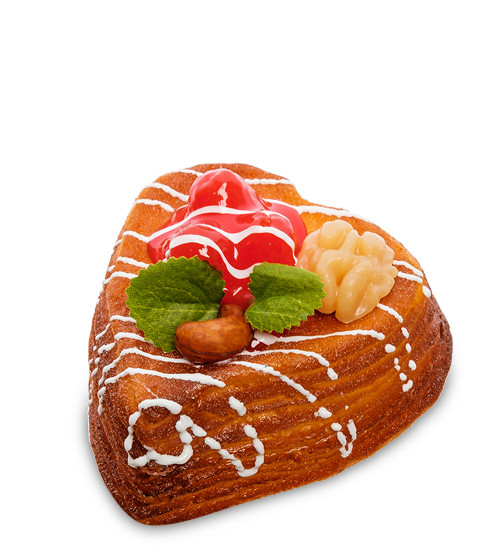 QS-29/4 Пирожное "Ягодный бисквит" (имитация, магнит)