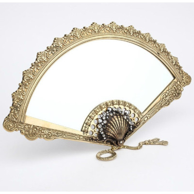 Зеркало настольное "Ажурный веер"