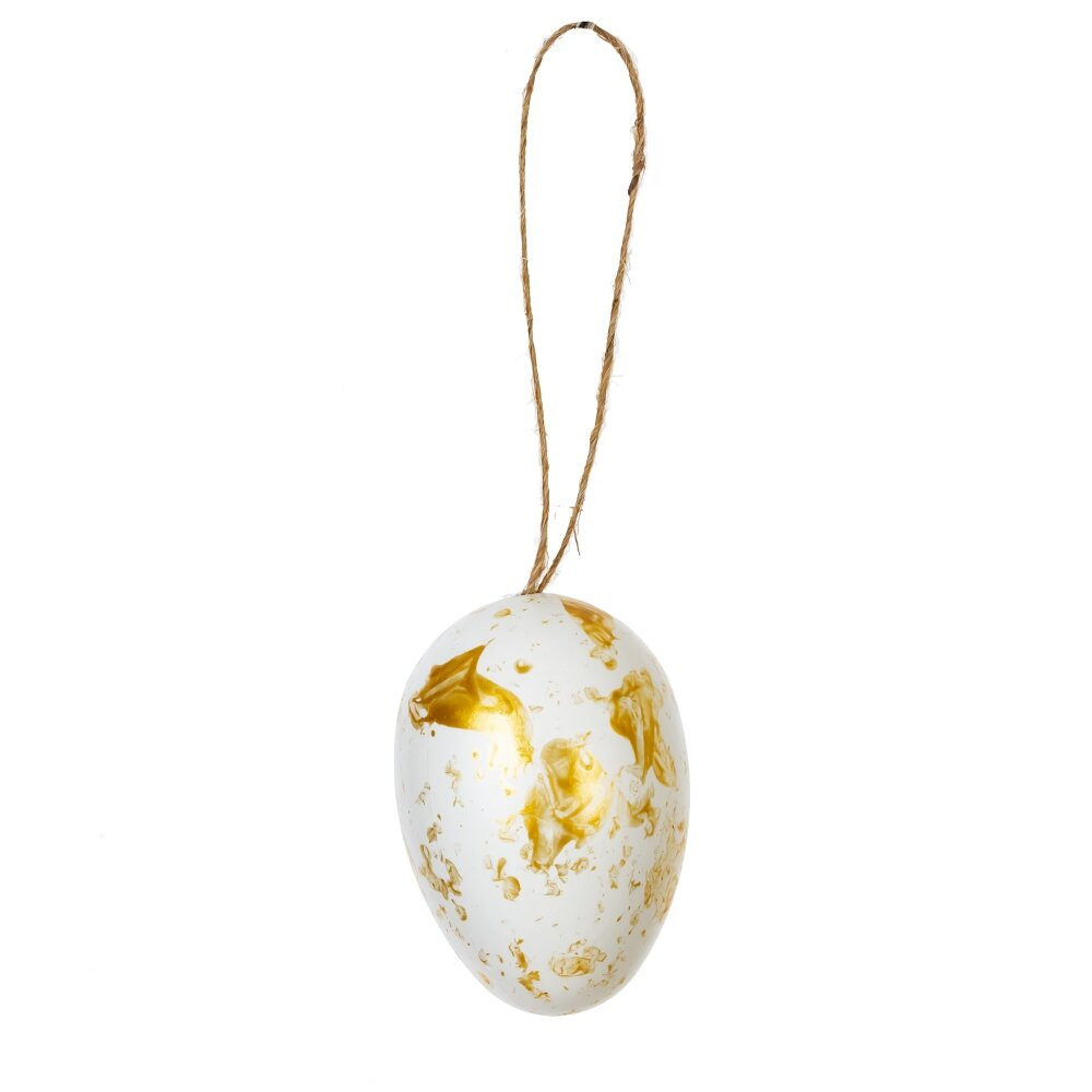 Набор из 6-ти изделий декоративных подвесных "Яйцо" (4*6,5), L14 W12,5 H4,5 см