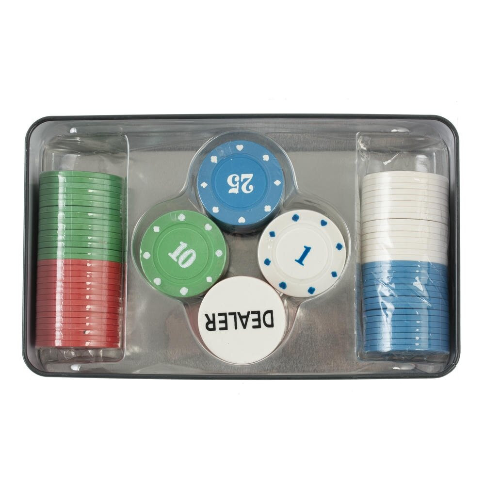 Игра настольная "Покер", L12 W19,5 H5 см