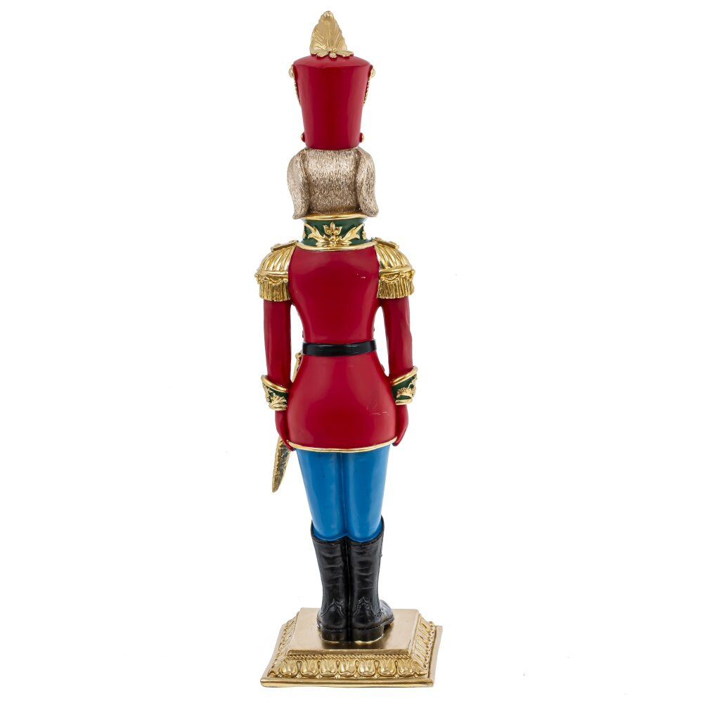 Фигурка декоративная "Солдатик-собака", L11 W11 H41,5 см