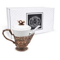 Чайник "Охотничий" медный с чернением