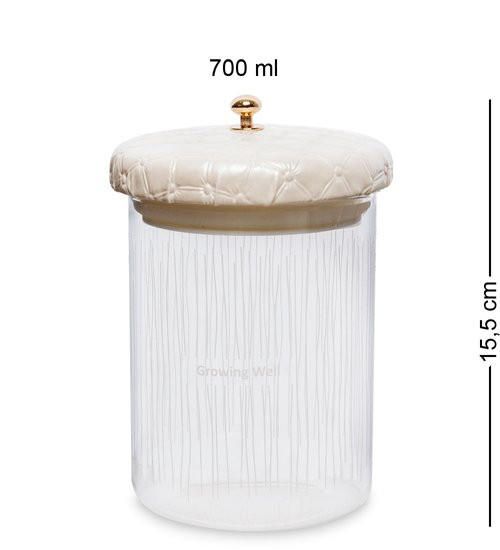 GS- 56/1 Банка для сыпучих "Нити" 700мл