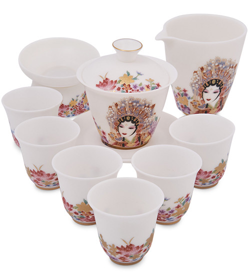 CRM-16 Чайный сервиз "Лотосовая поступь"