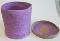 Корзина плетеная "Велюр"  