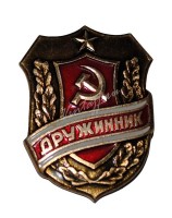 Значок "Дружинник"