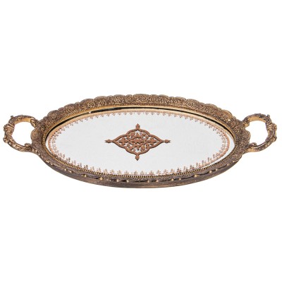 Поднос Декоративный Коллекция "Рококо", 41,4*23,2*3,5cm