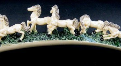 Статуэтка "Восемь лошадей"