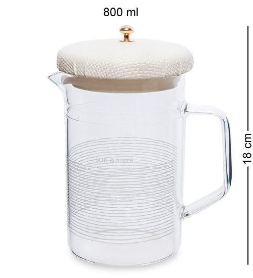 GS- 58/1 Кувшин с крышкой "Нити" 800мл