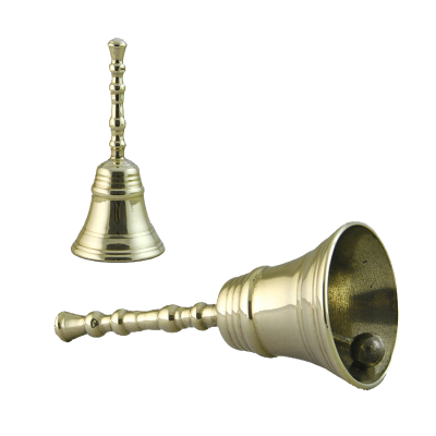 Школьный колокольчик из латуни Школьный колокольчик из латуни