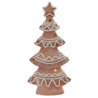 Фигурка декоративная с подсветкой "Ёлка", L25 W11 H50,5 см (AAA 3 шт. не прилаг)