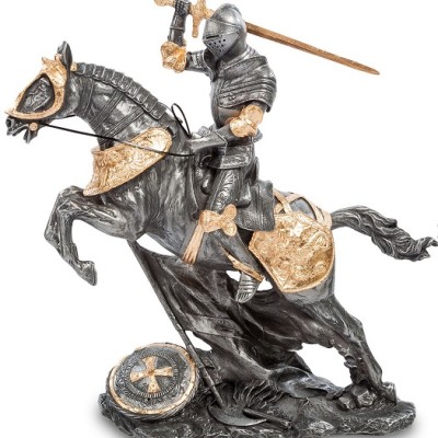 Статуэтка "Рыцарь на турнире"