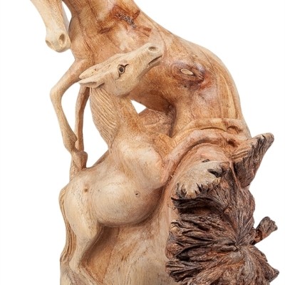 Статуэтка "Воспитание жеребенка"