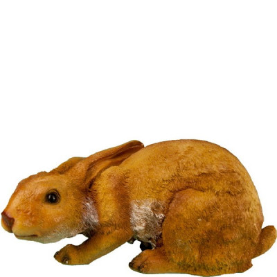 Декоративная садовая фигурка "Лежащий кролик"