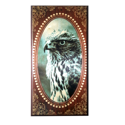 Нарды в деревянной коробке "Сокол"