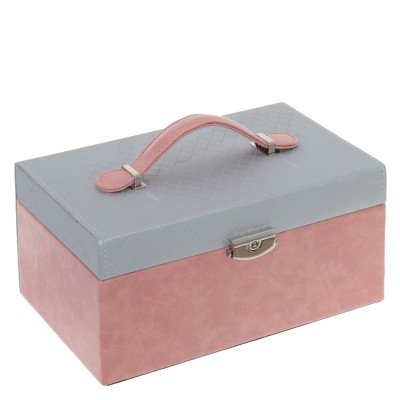Шкатулка для украшений с дорожным футляром, L24 W15 H11,5 см