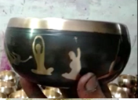 Поющая чаша YOGA ANTIC h-14 см