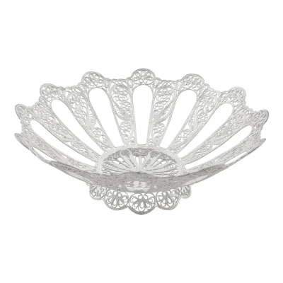 Ваза "Ария 13" из мельхиора с посеребрением