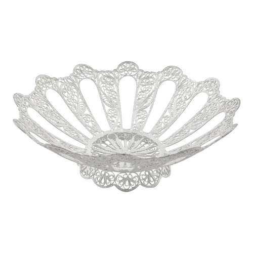 Ваза "Ария 13" из мельхиора с посеребрением