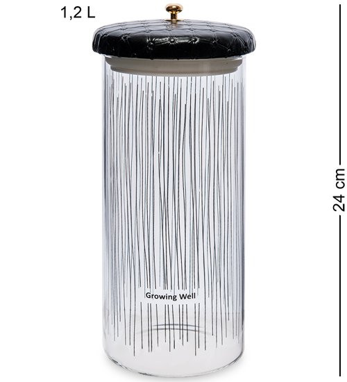 GS- 59/1 Банка с крышкой "Нити" 1,2л