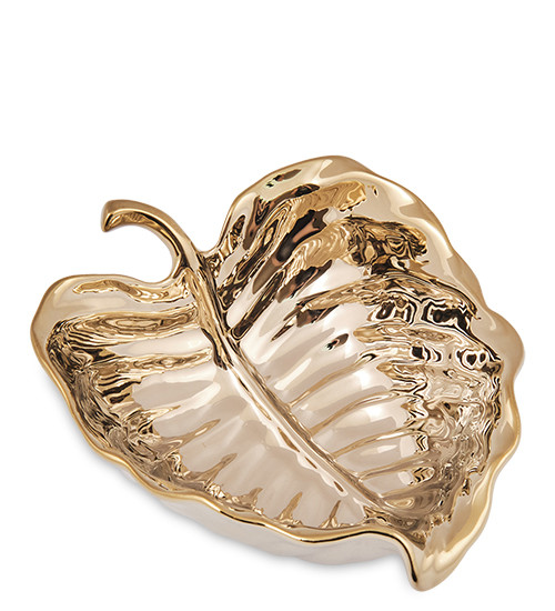 OS-138/1 Декоративное блюдо Коллекция "Листья"