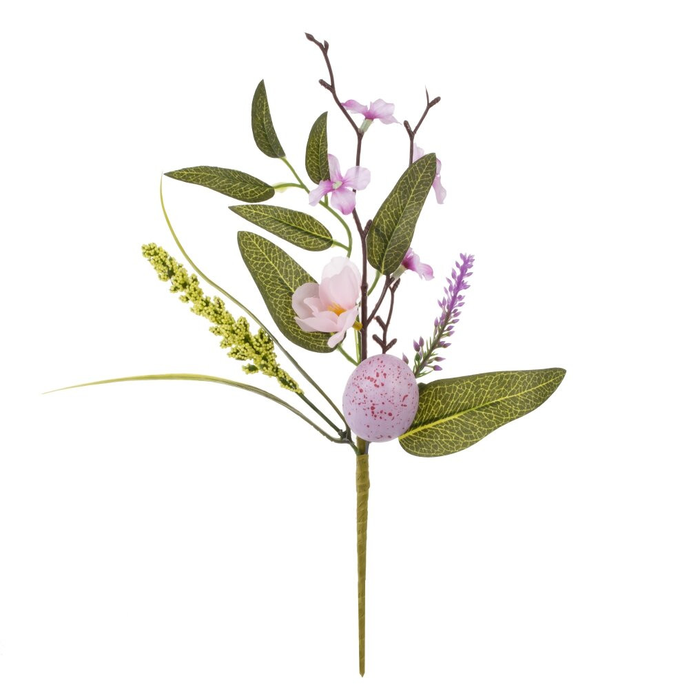 Ветка искусственная "Пасхальная", L10 W5 H35 см