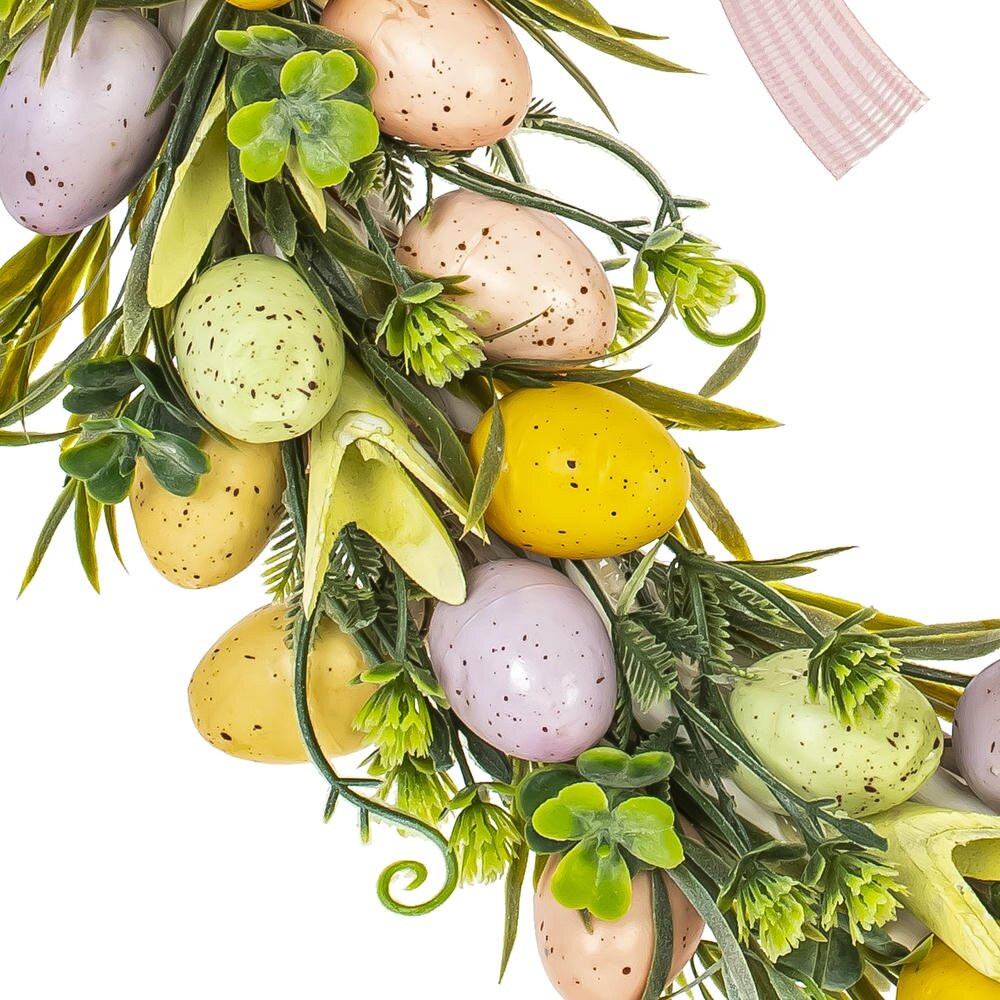 Изделие декоративное "Венок пасхальный", L32 W7 H33 см