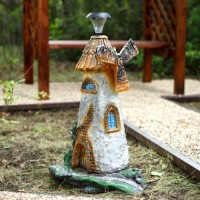 Садовый светильник "Ветряная мельница"